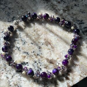 BANDED AGATE NECKLACE